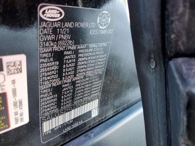 Продажа на аукционе авто 2022 Land Rover Range Rover, vin: SALGS2RU3NA470981, номер лота: 41821835