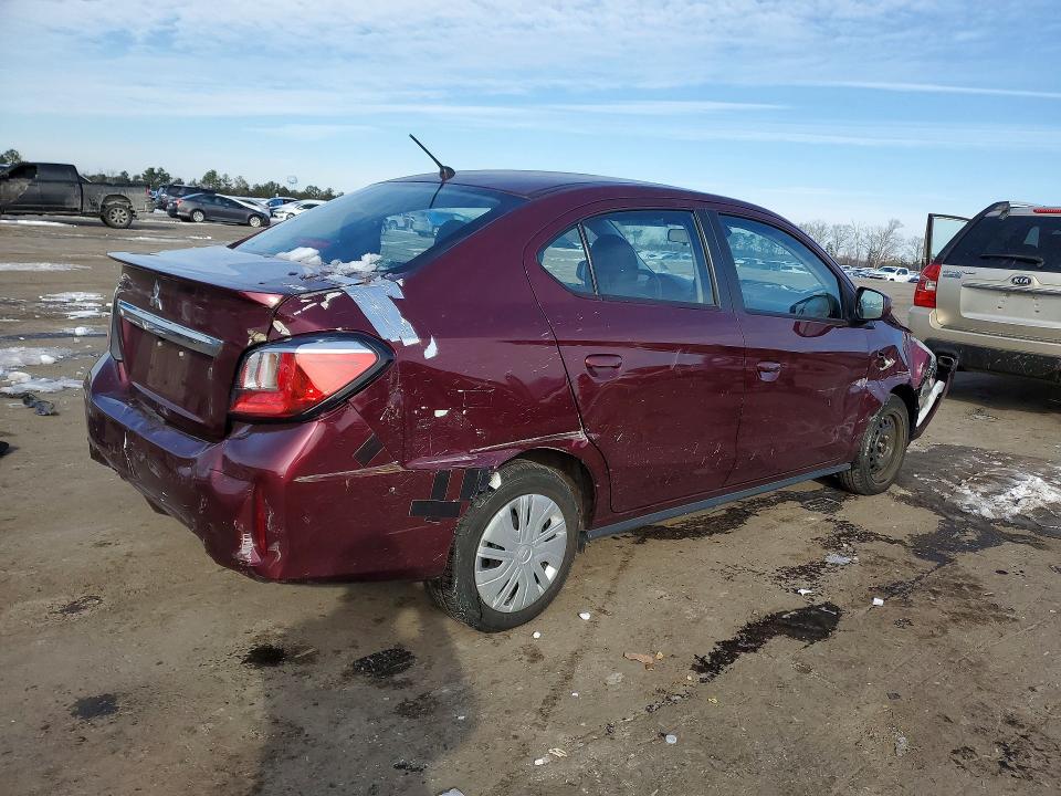 75084065 :رقم المزاد ، ML32FUFJ3RHF06621 vin ، 2024 Mitsubishi Mirage مزاد بيع