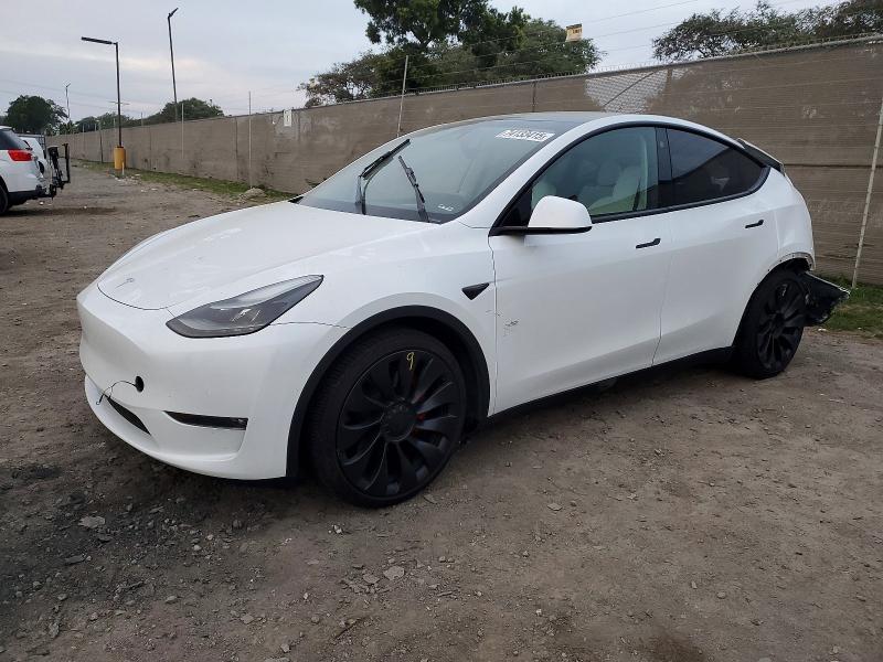 74133415 :رقم المزاد ، 7SAYGDEF7NF553288 vin ، 2022 Tesla Model Y مزاد بيع