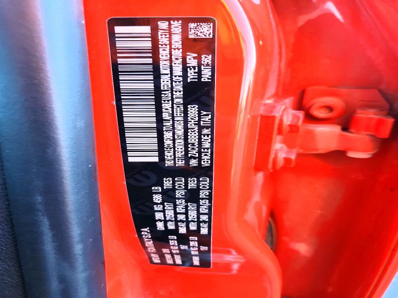 74033875 :رقم المزاد ، ZACCJBBB3JPH28993 vin ، 2018 Jeep Renegade مزاد بيع
