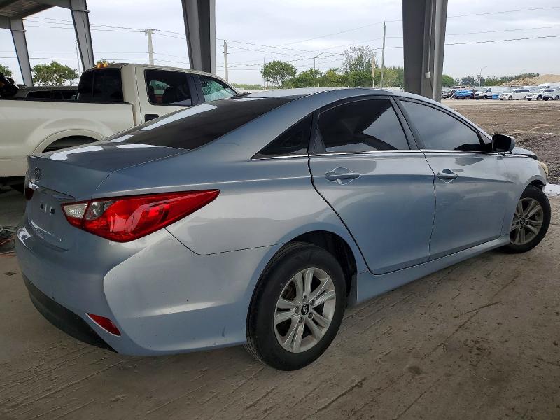 2014 Hyundai Sonata მანქანა იყიდება აუქციონზე, vin: 5NPEB4AC2EH874585, აუქციონის ნომერი: 72471835