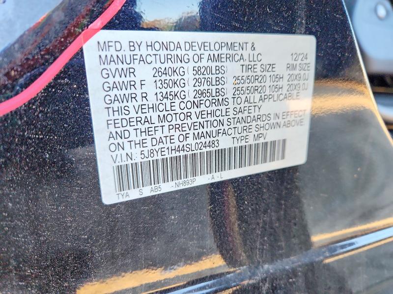 Aukcja sprzedaży 2025 Acura Mdx, vin: 5J8YE1H44SL024483, numer aukcji: 72156095