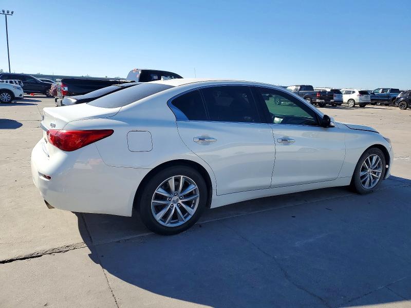 2015 Infiniti Q50 Base მანქანა იყიდება აუქციონზე, vin: JN1BV7APXFM343627, აუქციონის ნომერი: 72915825