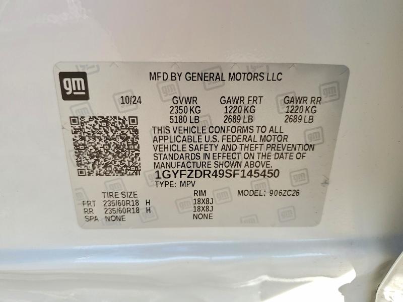 Продажа на аукционе авто 2025 Cadillac Xt4 Premiu, vin: 1GYFZDR49SF145450, номер лота: 72802705
