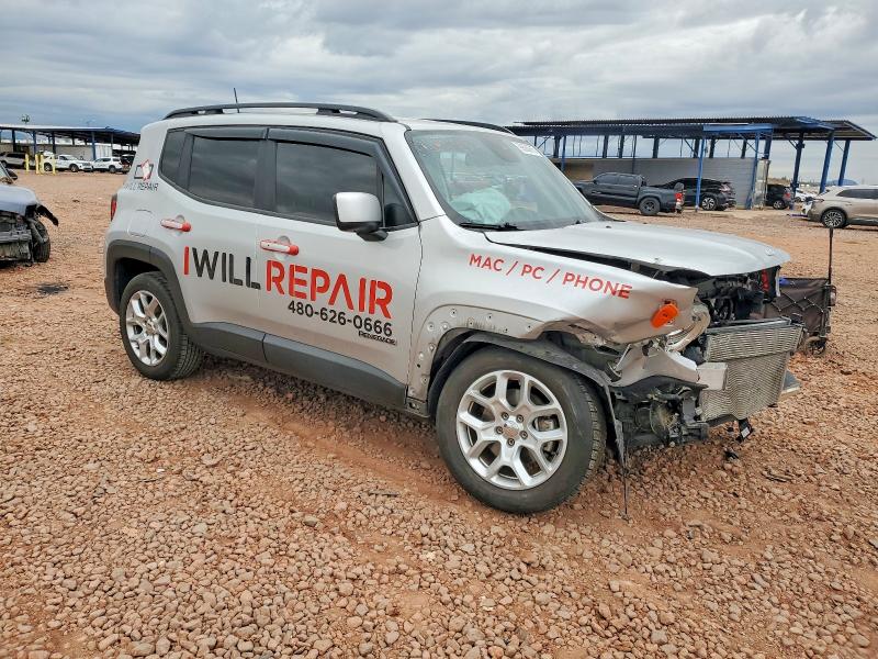 Продаж на аукціоні авто 2018 Jeep Renegade, vin: ZACCJABB8JPJ58125, номер лоту: 99380975