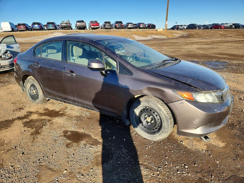 73637855 :رقم المزاد ، 19XFB2F54CE008150 vin ، 2012 Honda Civic Lx مزاد بيع
