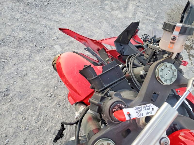 99133445 :رقم المزاد ، JKAZX4R11AA019121 vin ، 2010 Kawasaki Zx600 مزاد بيع