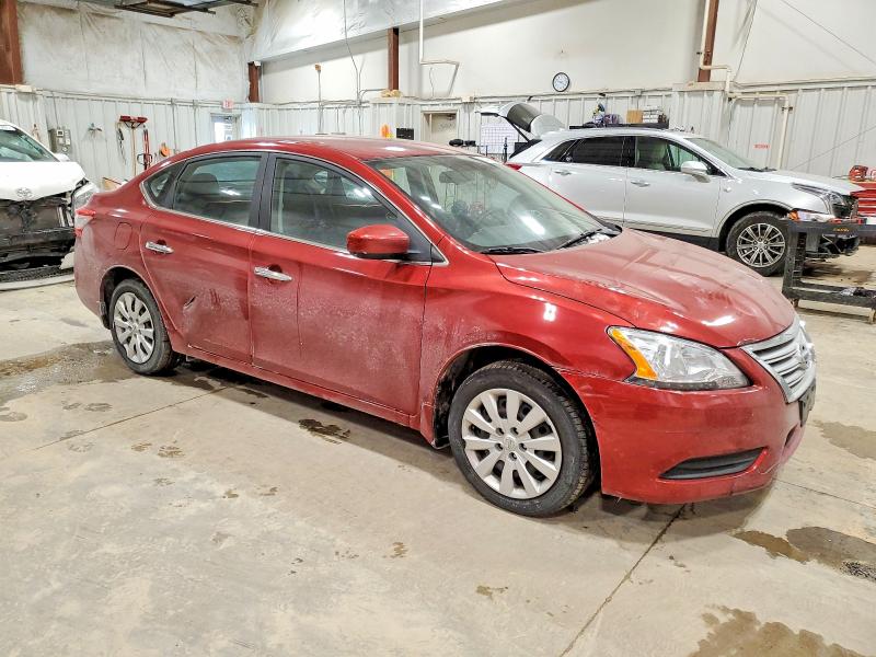 Продажа на аукционе авто 2015 Nissan Sentra S, vin: 3N1AB7AP4FL643100, номер лота: 74052735