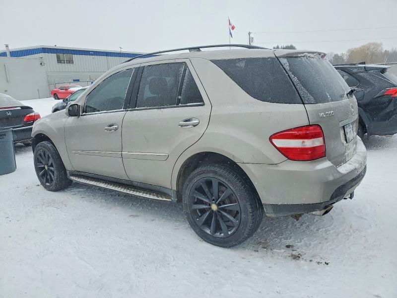 2008 Mercedes-benz Ml მანქანა იყიდება აუქციონზე, vin: 4JGBB86E58A391393, აუქციონის ნომერი: 72627475