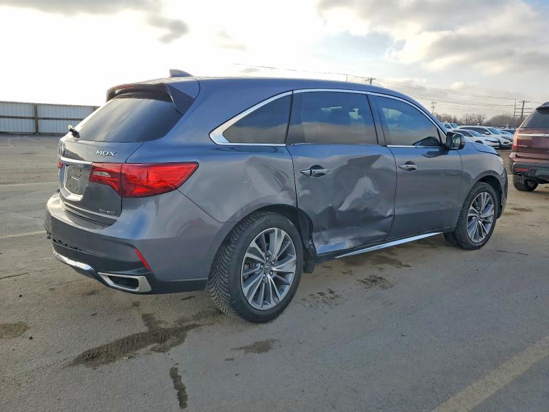 73051115 :رقم المزاد ، 5FRYD4H77HB007636 vin ، 2017 Acura Mdx مزاد بيع