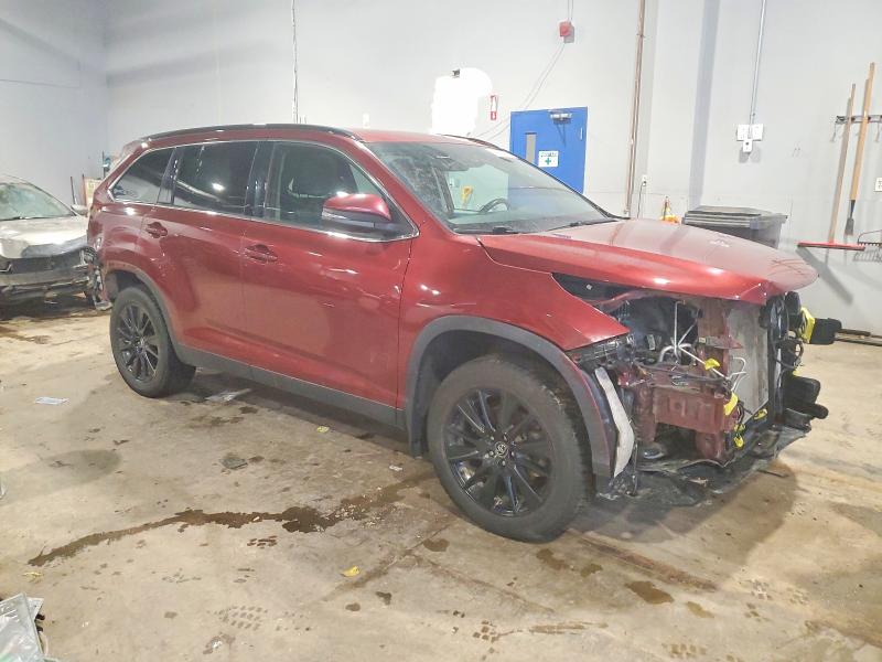 74787555 :رقم المزاد ، 5TDJZRFH8KS604472 vin ، 2019 Toyota Highlander مزاد بيع