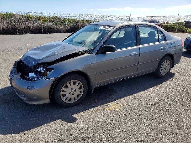 73677385 :رقم المزاد ، 2HGES16595H569278 vin ، 2005 Honda Civic Lx مزاد بيع