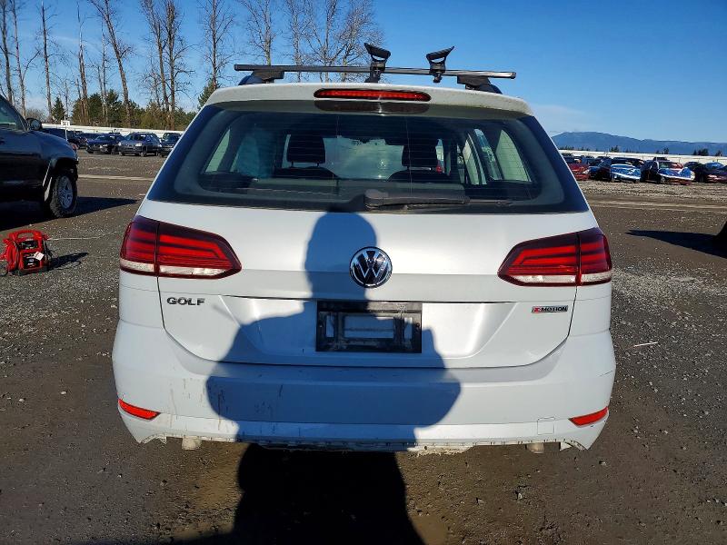 2019 Volkswagen Golf Sportwagen მანქანა იყიდება აუქციონზე, vin: 3VW217AUXKM508683, აუქციონის ნომერი: 73074685