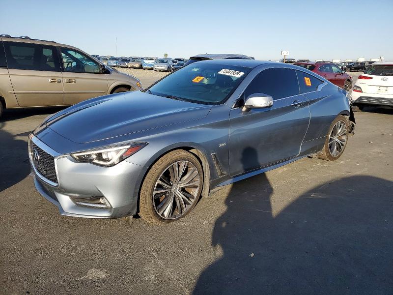 75441095 :رقم المزاد ، JN1EV7EL8JM390345 vin ، 2018 Infiniti Q60 مزاد بيع