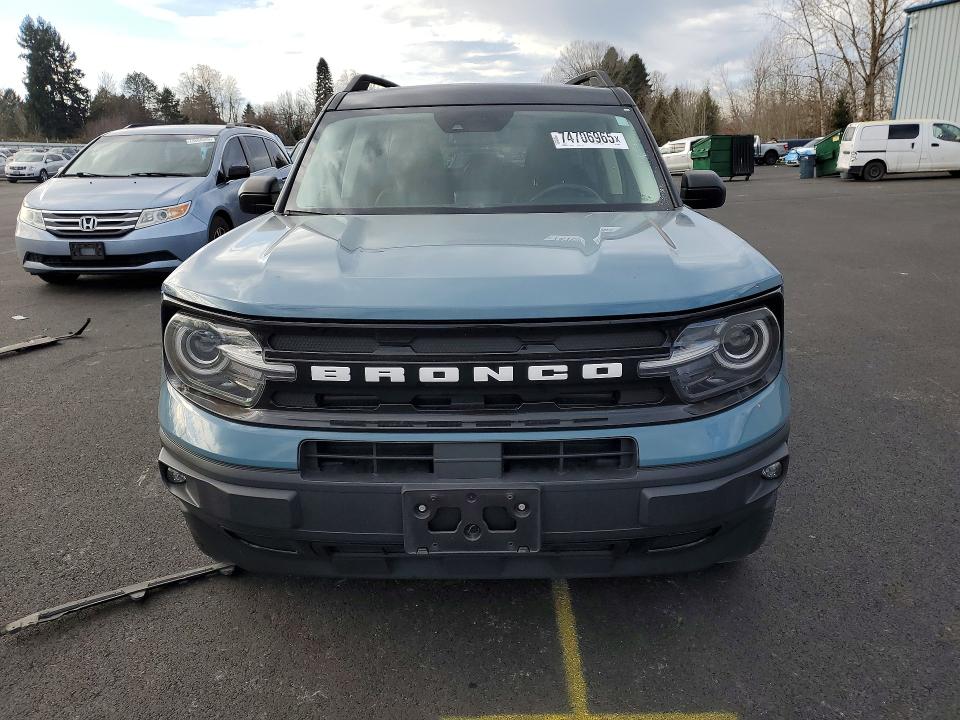 2021 Ford Bronco Sport მანქანა იყიდება აუქციონზე, vin: 3FMCR9C61MRB00164, აუქციონის ნომერი: 74706965