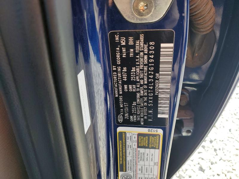 Продажа на аукционе авто 2018 Kia Optima, vin: 5XXGT4L34JG194308, номер лота: 75565825