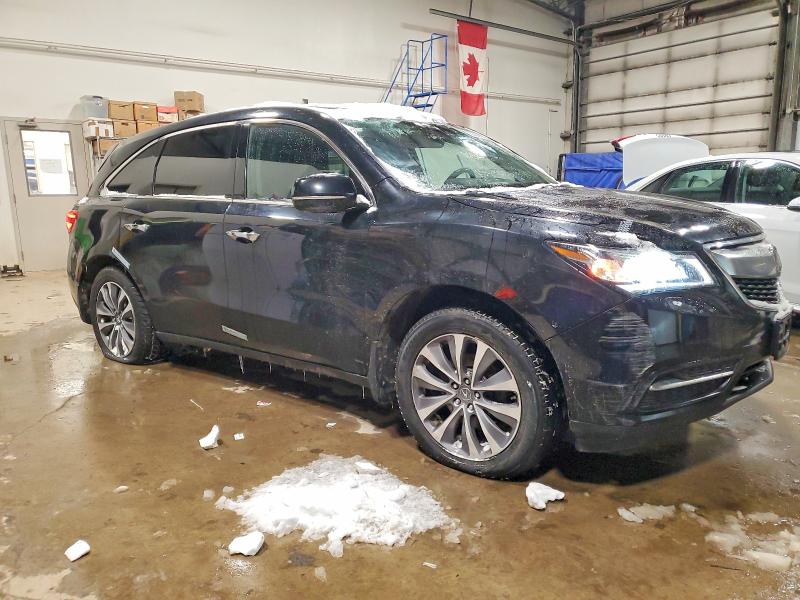 2016 Acura Mdx მანქანა იყიდება აუქციონზე, vin: 5FRYD4H67GB507916, აუქციონის ნომერი: 73704785