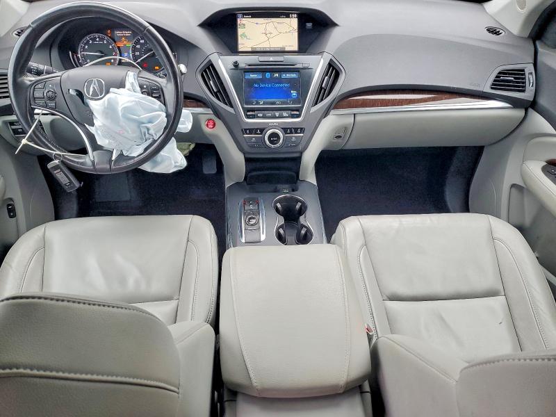 2017 Acura Mdx Techno მანქანა იყიდება აუქციონზე, vin: 5FRYD4H52HB017506, აუქციონის ნომერი: 98230565