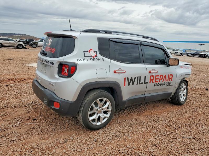 Продаж на аукціоні авто 2018 Jeep Renegade, vin: ZACCJABB8JPJ58125, номер лоту: 99380975