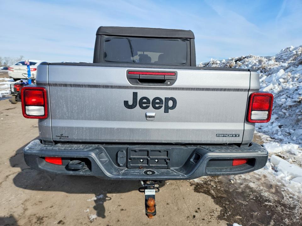 Продажа на аукционе авто 2020 Jeep Gladiator, vin: 1C6JJTAG3LL136213, номер лота: 75540075