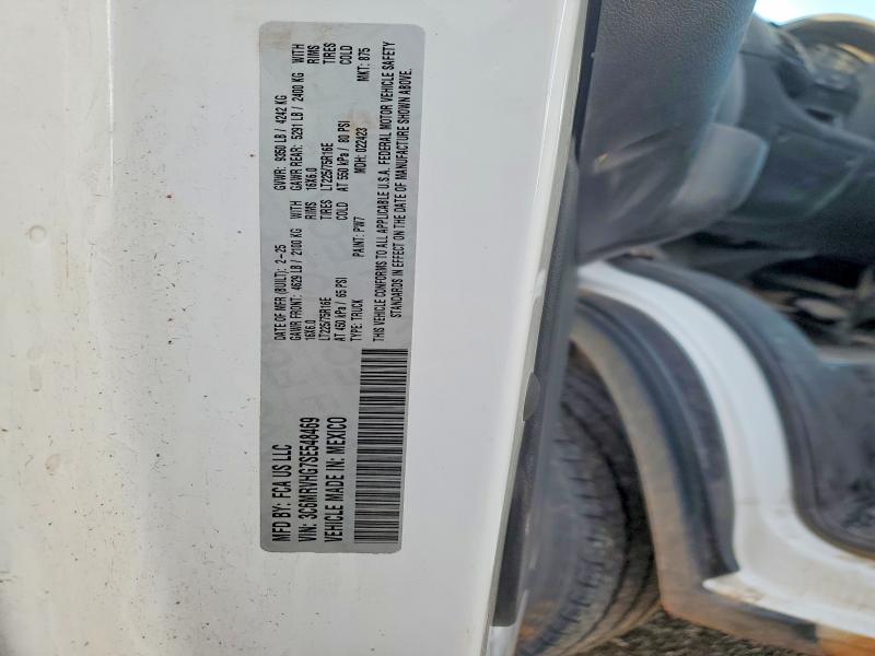 Продаж на аукціоні авто 2025 Ram Promaster, vin: 3C6MRVHG7SE548469, номер лоту: 72175225
