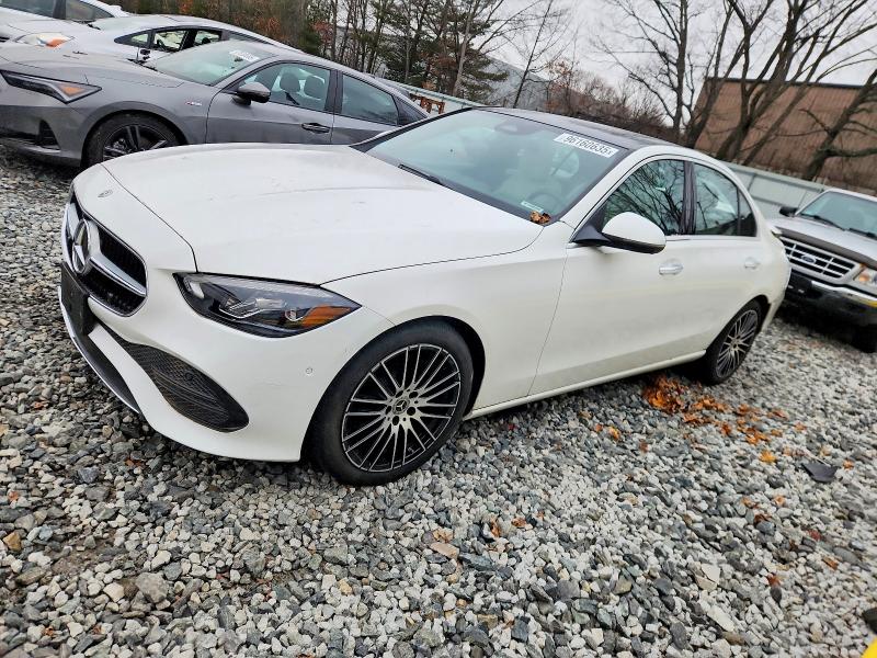 2022 Mercedes-benz C მანქანა იყიდება აუქციონზე, vin: W1KAF4HB6NR051477, აუქციონის ნომერი: 96160635