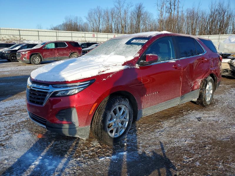 Auction sale of the 2022 Chevrolet Equinox, vin: 3GNAXKEV7NL210810, lot number: 73785725