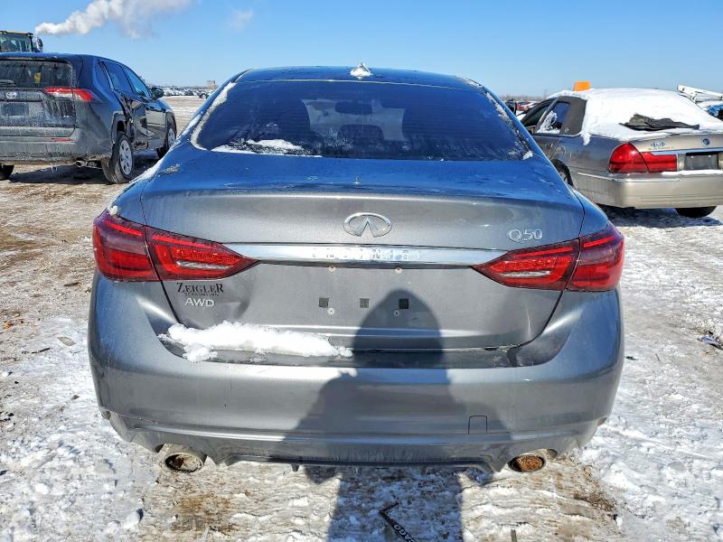 2018 Infiniti Q50 მანქანა იყიდება აუქციონზე, vin: JN1EV7AR7JM433292, აუქციონის ნომერი: 72965225