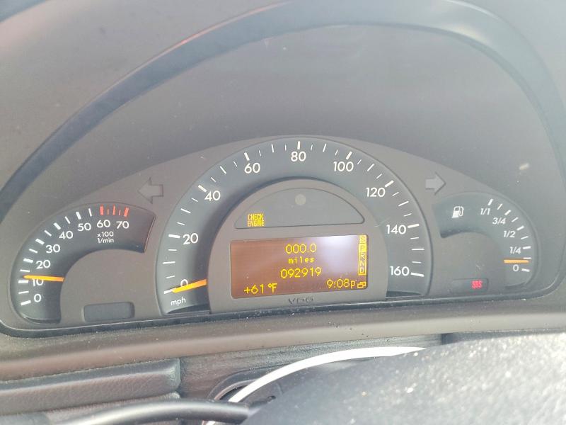 2001 Mercedes-benz C 320 მანქანა იყიდება აუქციონზე, vin: WDBRF64JX1F094414, აუქციონის ნომერი: 99893925