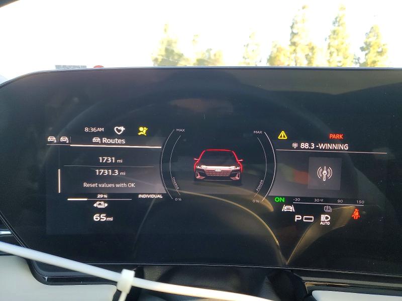 2025 Audi A6 E-tron მანქანა იყიდება აუქციონზე, vin: WAU2DAGH1SA019343, აუქციონის ნომერი: 99483665