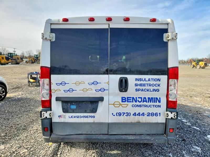 2017 Ram Promaster 1500 მანქანა იყიდება აუქციონზე, vin: 3C6TRVAG6HE534187, აუქციონის ნომერი: 74440375
