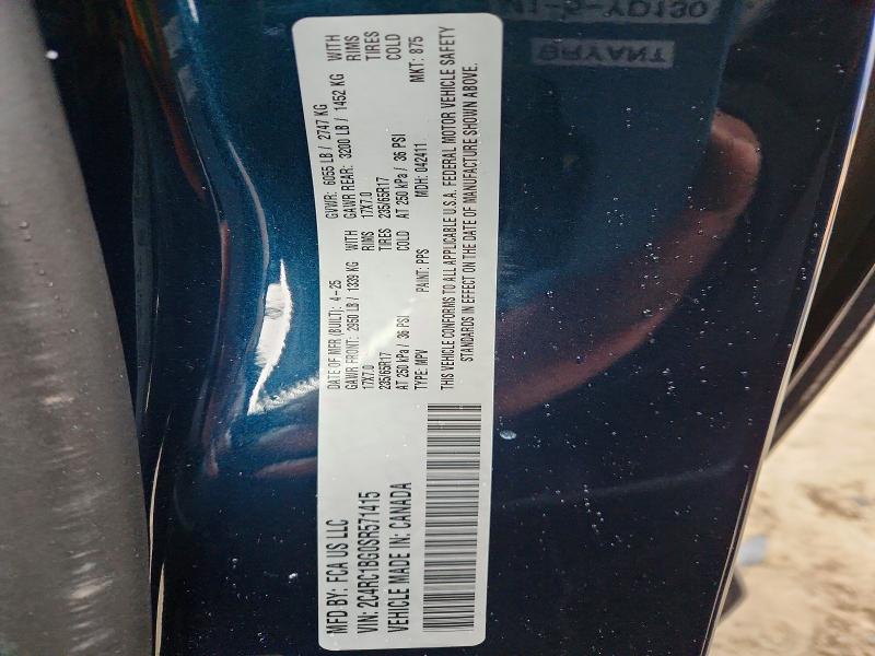 Продажа на аукционе авто 2025 Chrysler Pacifica S, vin: 2C4RC1BG0SR571415, номер лота: 96985625