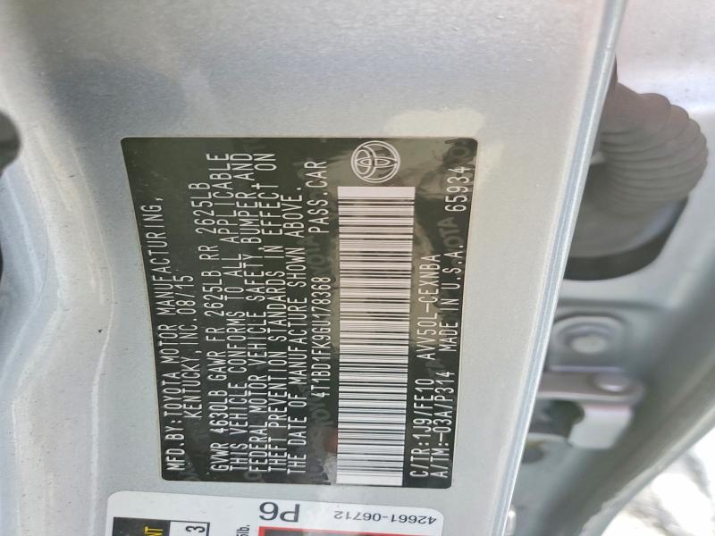 99165725 :رقم المزاد ، 4T1BD1FK9GU178368 vin ، 2016 Toyota Camry مزاد بيع
