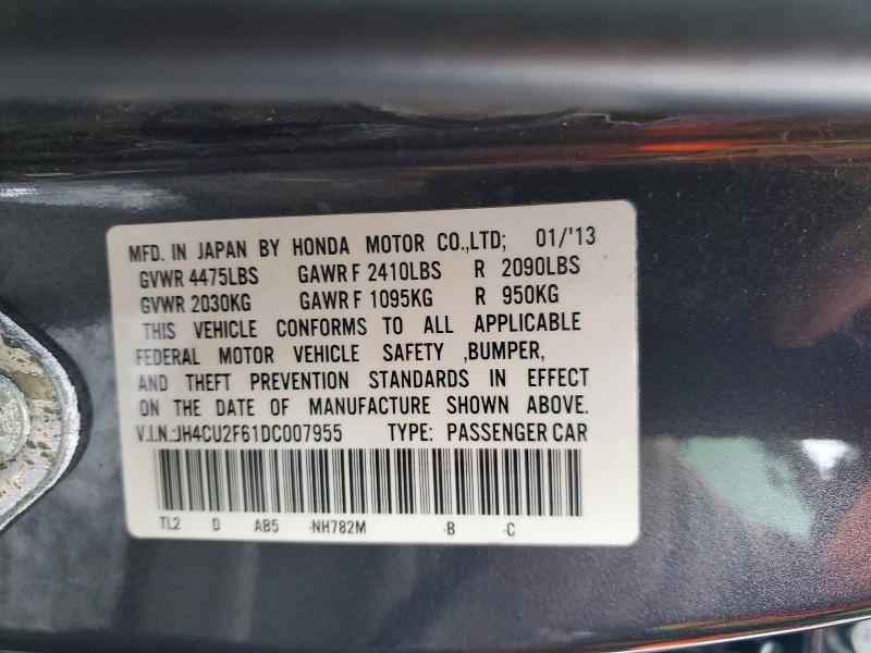 Aukcja sprzedaży 2013 Acura Tsx Tech, vin: JH4CU2F61DC007955, numer aukcji: 98274645
