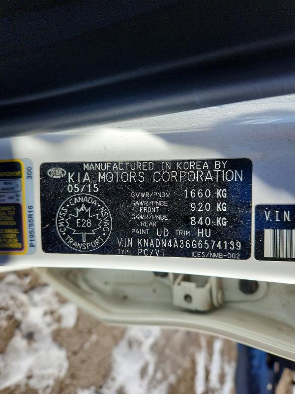 Продажа на аукционе авто 2016 Kia Rio Ex, vin: KNADN4A36G6574139, номер лота: 73154995
