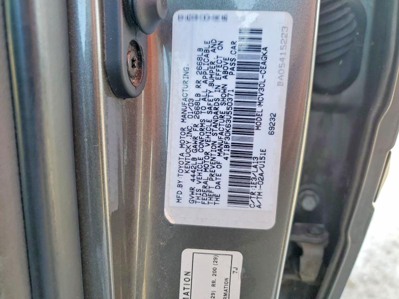 Aukcja sprzedaży 2003 Toyota Camry, vin: 4T1BF30K63U550371, numer aukcji: 97296295