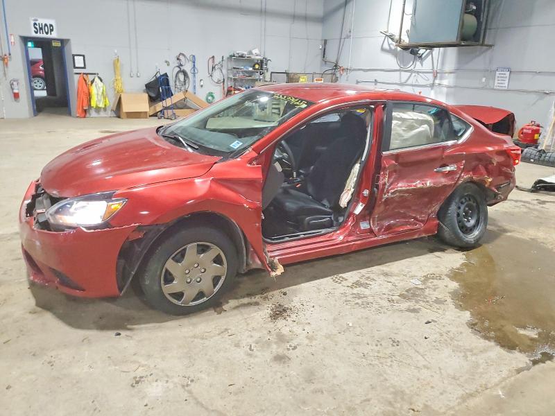 72277925 :رقم المزاد ، 3N1AB7AP5HL656196 vin ، 2017 Nissan Sentra مزاد بيع