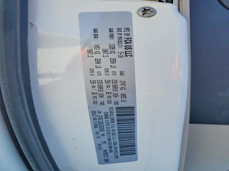 2018 Chrysler Pacifica მანქანა იყიდება აუქციონზე, vin: 2C4RC1GG8JR320391, აუქციონის ნომერი: 74448525