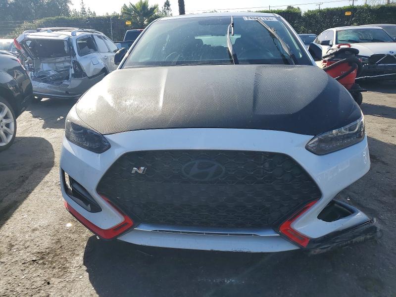 2019 Hyundai Veloster N მანქანა იყიდება აუქციონზე, vin: KMHT36AH7KU003206, აუქციონის ნომერი: 74912135