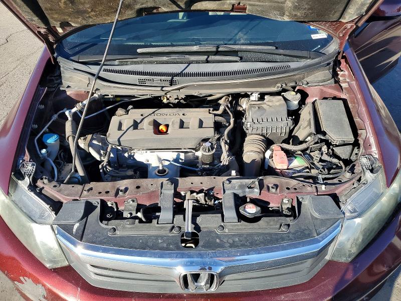 72499055 :رقم المزاد ، 2HGFB2F56CH596428 vin ، 2012 Honda Civic مزاد بيع