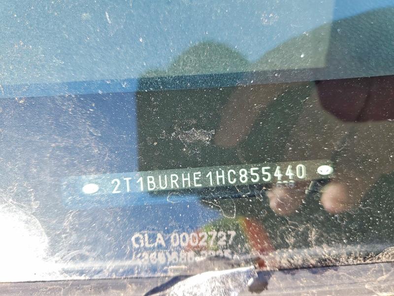 Продажа на аукционе авто 2017 Toyota Corolla, vin: 2T1BURHE1HC855440, номер лота: 74584735