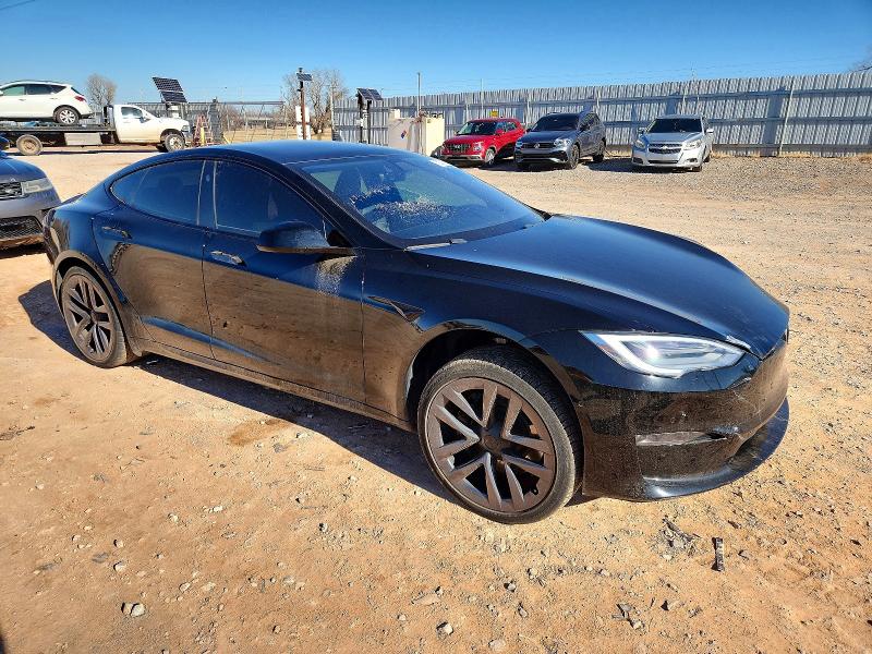 2022 Tesla Model S მანქანა იყიდება აუქციონზე, vin: 5YJSA1E59NF469435, აუქციონის ნომერი: 72237635