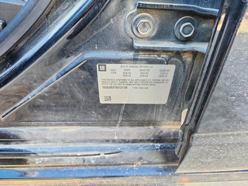 73814225 :رقم المزاد ، 1G6DJ5EV7A0121158 vin ، 2010 Cadillac Cts Perfor مزاد بيع
