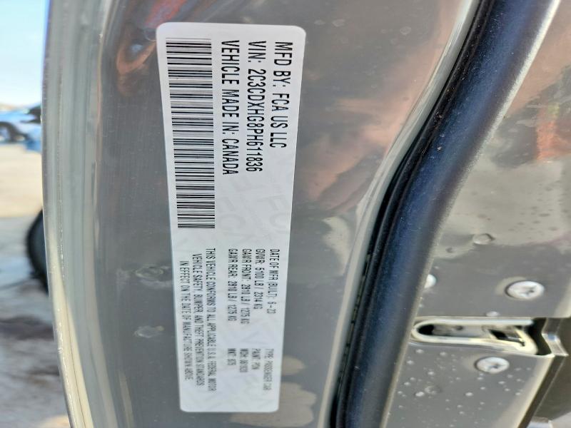 Продаж на аукціоні авто 2023 Dodge Charger, vin: 2C3CDXHG8PH611836, номер лоту: 99926035