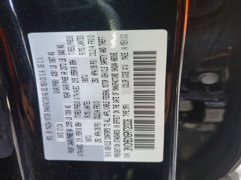 98665585 :رقم المزاد ، 3MVDMBCM8RM720008 vin ، 2024 Mazda Cx-30 مزاد بيع