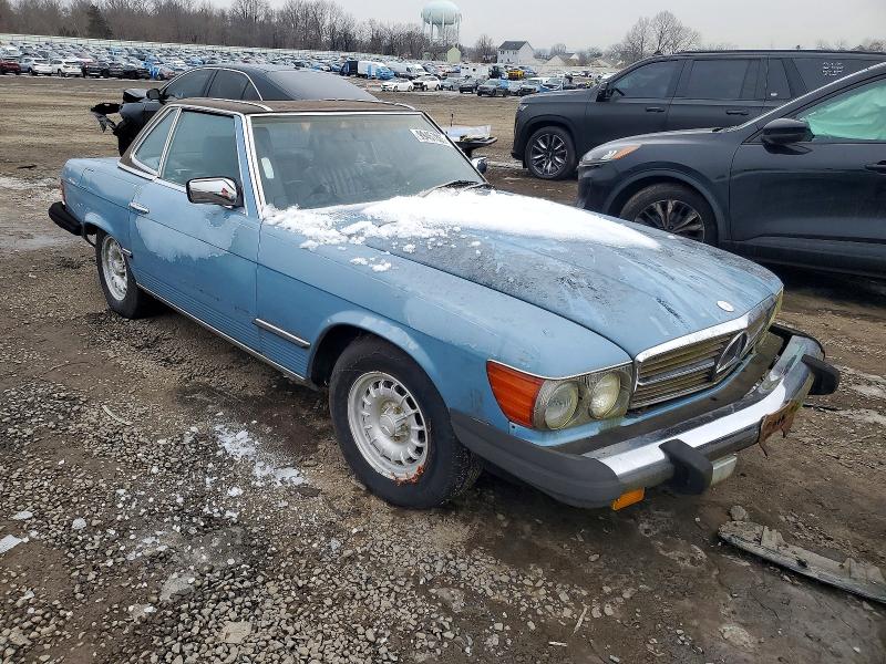 1982 Mercedes-benz 380 მანქანა იყიდება აუქციონზე, vin: WDBBA45A0CB015877, აუქციონის ნომერი: 99457865