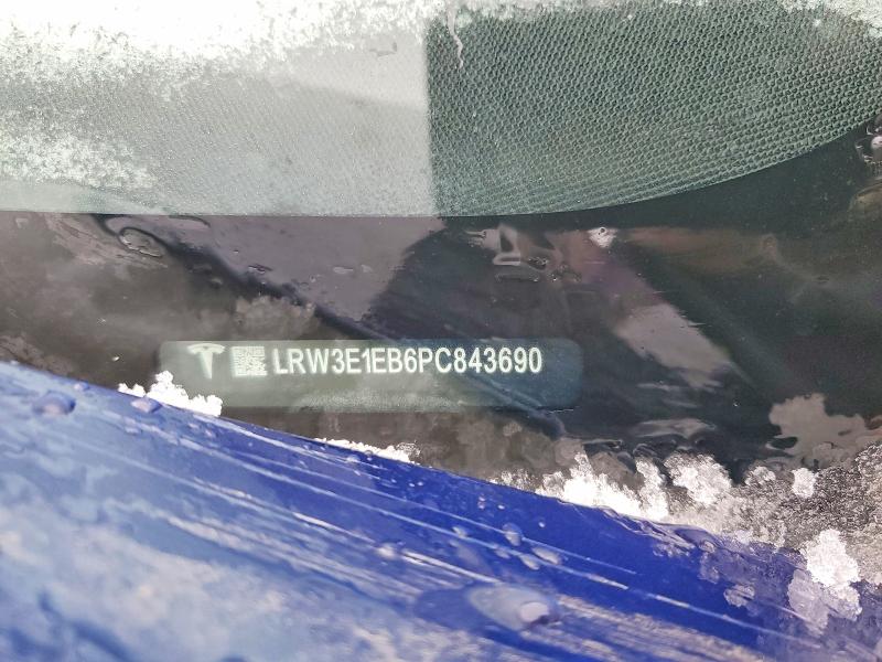Продажа на аукционе авто 2023 Tesla Model 3, vin: LRW3E1EB6PC843690, номер лота: 98748875