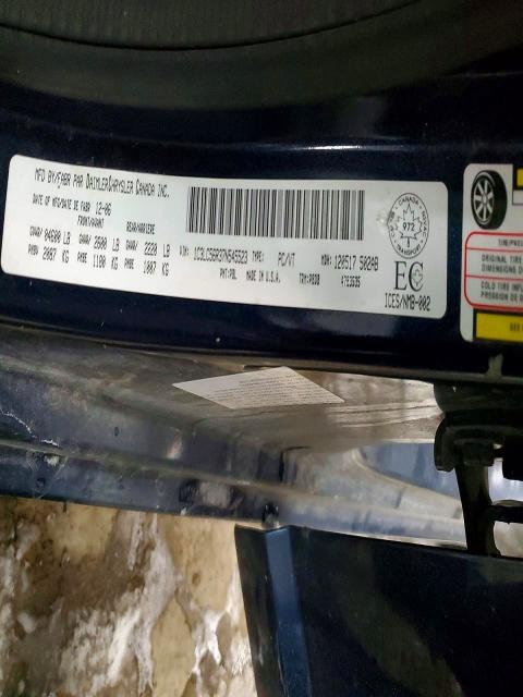 73405375 :رقم المزاد ، 1C3LC56R37N545523 vin ، 2007 Chrysler Sebring مزاد بيع