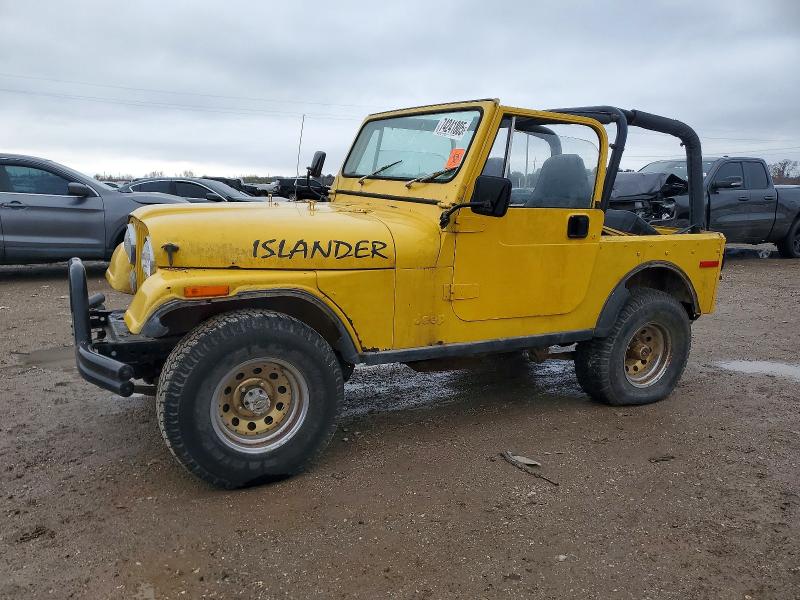 74241805 :رقم المزاد ، J7M93EA061728 vin ، 1977 Jeep Cj-7 مزاد بيع