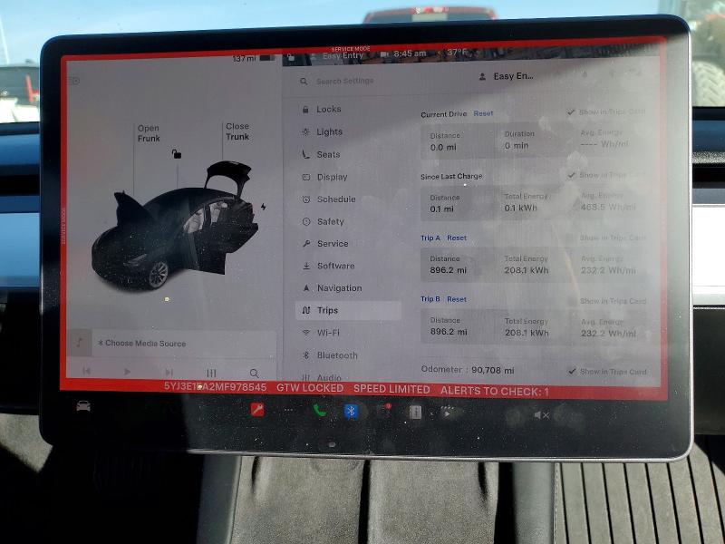 Aukcja sprzedaży 2021 Tesla Model 3, vin: 5YJ3E1EA2MF978545, numer aukcji: 75070885